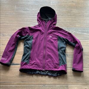 Rab Women's Purple and Gray Power Shield Performance Jacket